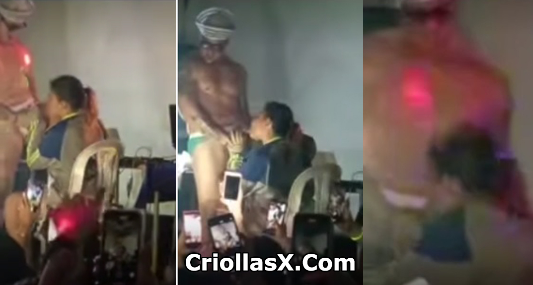 Striper intenta tener sexo con una chica en Colombia